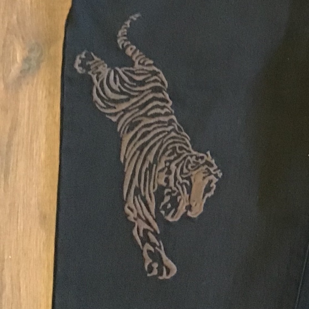 NWT Polo tiger black jeans sz 36L - Picture 6 of 8